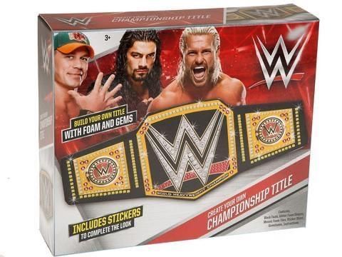 customize your own wwe belt